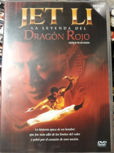 La Leyenda Del Dragon Rojo Dvd Original Solo Envios