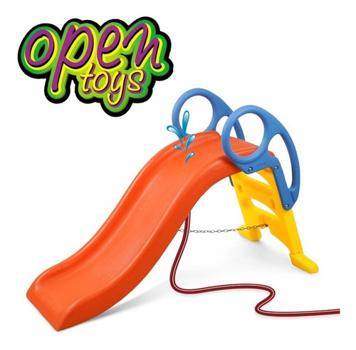 Tobogan 3 Niveles 2 Esc Agua Vegui +regalo / Open-toys 34 Ea