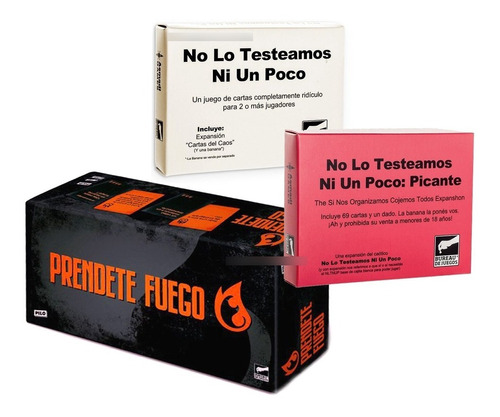 No Lo Testeamos Ni Un Poco + Picante + Prendete Fuego Previa