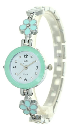 Relojes De Joyería Marca Crystal Monca Vinca Major Flower