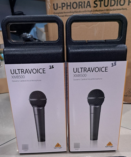 Microfono De Cable Ultravoice Xm8500. (somos Tienda Fisica)