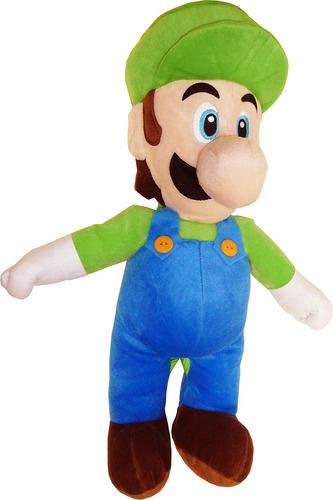 Mochila De Felpa Luigi - Mochila De Felpa Super Mario Broth.