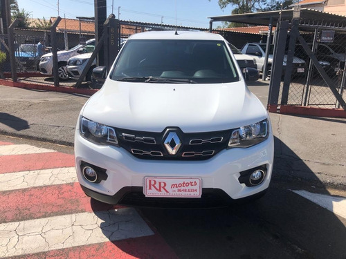 Imagem 3 de 14 de Renaut Kwid 1.0 Intense 2019 Branco