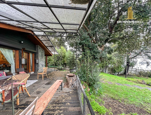 Imagen 25 de 30 de Pucón. Venta Casa 3d 4b Conexión Directa Lago Villarrica