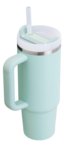 Vaso Térmico Acero Inoxidable Con Tapa Y Popote H2.0 Flowsta