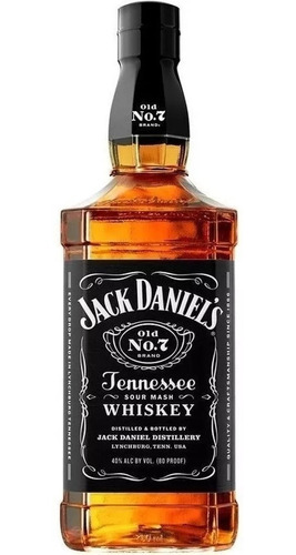 Whisky Jack Daniels Nro 7 Botella 500ml Whiskey Importado 