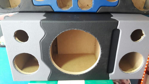 Imagen 6 de 6 de Cajon Ventilado Para Un Bajo De 12 Pulgadas 2 Medios 6