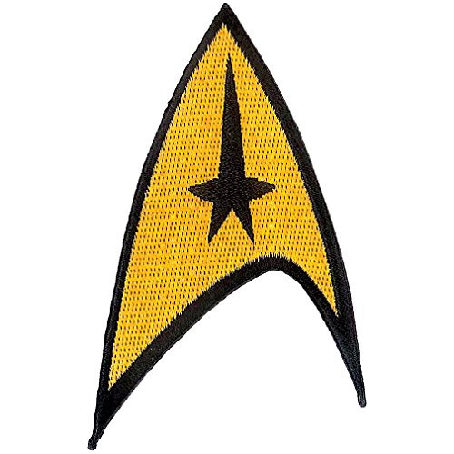 Star Trek Comando Insignias 3  A Todo Color Del Bordado De H