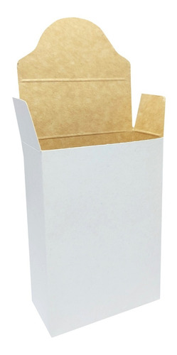 Imagen 1 de 5 de Caja Para Perfume Per3 X 100u Packaging Blanco Madera
