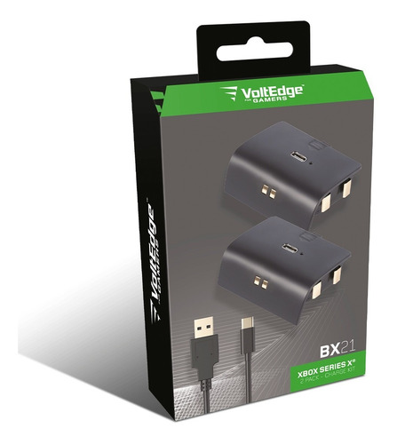 Imagen 5 de 5 de Xbox Series X Baterías Recargables Voltedge Bx21 De 1350 Mah