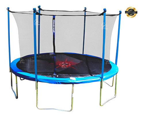 Brincolin Con Malla De Seguridad Trampolin Ejercicio Saltar