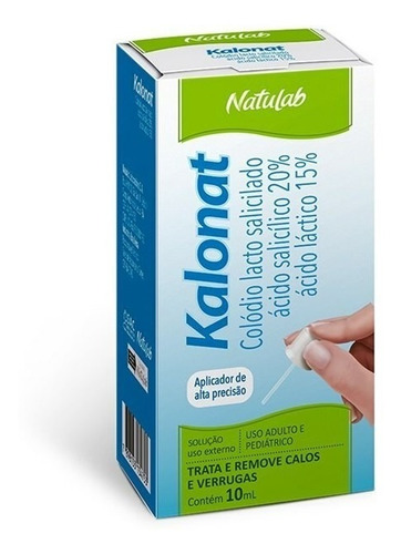 Kalonat Removedor Calos Verrugas 10ml  Natulab