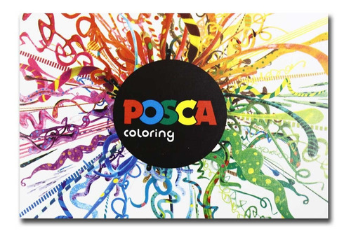 Imagen 4 de 4 de Marcadores Uni Posca Pc-5m Punta Gruesa X8 Colores Blister