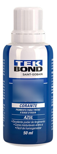 Corante Tekbond Azul 50 Ml