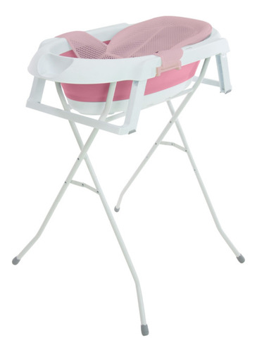 Banheira Smile Pink Com Suporte Safety 1st.