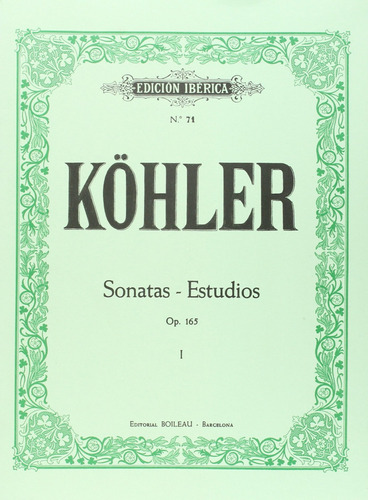 Libro Sonatas:estudios 12, Op 165