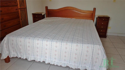 Imagem 5 de 13 de Apartamento Na Praia, Beira Mar, Vista Para O Mar, Área De Lazer, 3 Dormitórios Sendo 1 Suíte, 2 Vagas De Garagem, Astúrias, Guarujá. - Ap1522