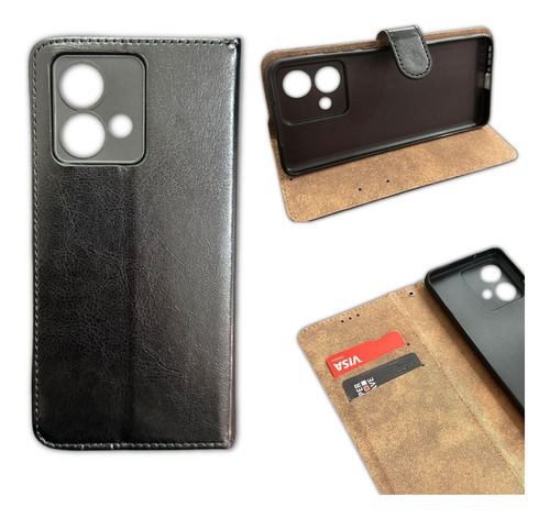 Carcasa Flip Cover Agenda Para Motorola Edge 40 Neo