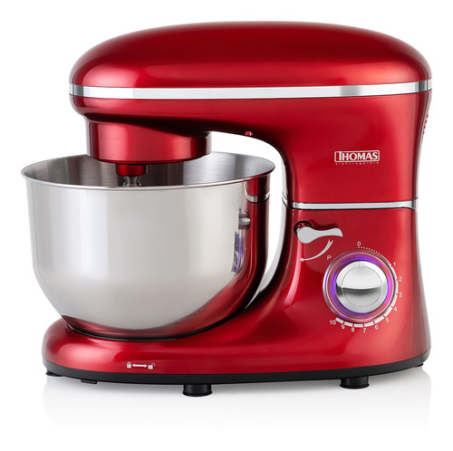 Batidora De Pie Thomas Th-910pr Roja