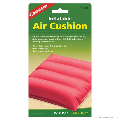 Cojín Inflable Válvula Con Tapa Rojo O Azul Coghlan's 8350