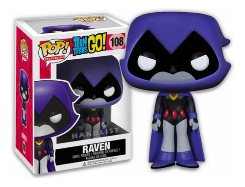 Figura Funko Pop Raven #108 Jovenes Titans