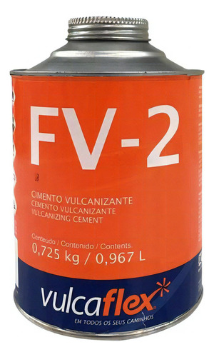 Vulcaflex Vf-2 Cola Cimento Vulcanizante A Frio Lata 725ml