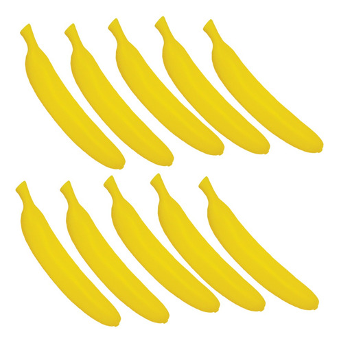 Maraca Banana Gigante X 10 Unidades / Cotillón Carioca 