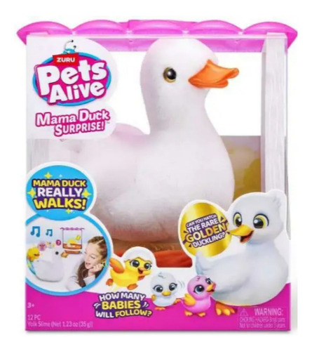 Mama Pato Zuru Pets Alive Mama Duck Surprise