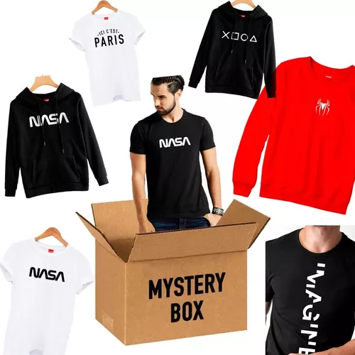Caja Misteriosa Mystery Box Sorpresa Ropa Playeras Sudaderas