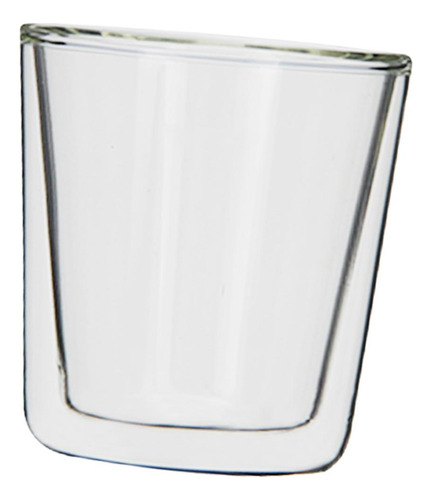 Vasos Transparentes De Doble Pared Resistentes Al 100ml