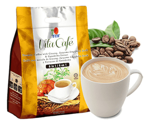 Cafe Vita Cafe Dxn 6 En 1 Con Ganoderma De 20 Sobres