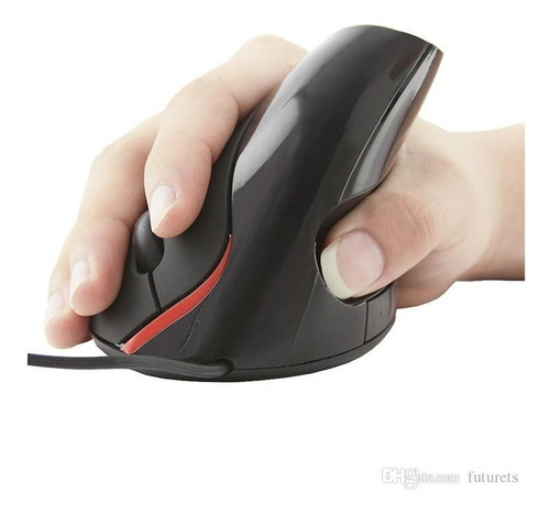 Mouse Vertical Usb 5 Botones Ergonomico
