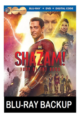 Shazam! La Furia De Los Dioses - Blu-ray Backup