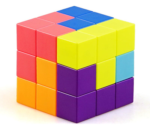 Cubo Yj Soma Magnético Bloques De Construcción Estructura Cubo Soma Stickerless