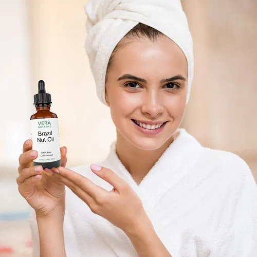 Vera Botanics Aceite De Nuez De Brasil 100% Puro Y Natural