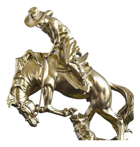 Guangchuan Escultura De Cowboy, Estátua De Artesanato De