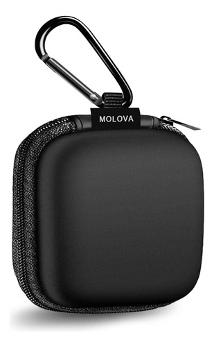 Molova Square Earbud Case Portable Eva Carrying Case Storage