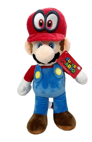 Super Mario Odyssey Peluche Mario 40 Cm.