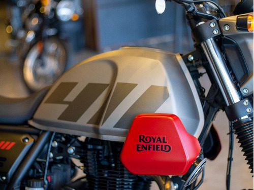 Imagen 7 de 25 de Royal Enfield Scram 411 Graphite Red Reserva La Tuya Ya!