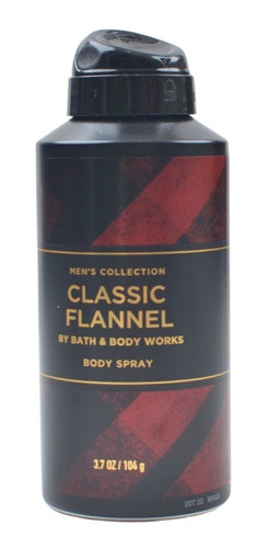 Classic Flannel Bath And Body Works Body Spray Para Hombre