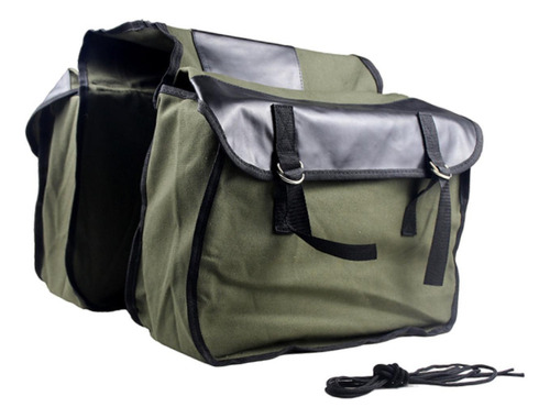 Bolsa De Almacenamiento De Bicicletas Con Verde Gris