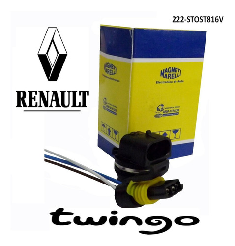 Sensor Tps A Presion Renault Con Conector Twingo2 8 Y 16v