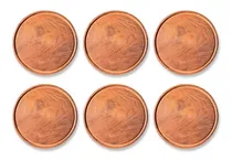 Comprar Set X6 Platos Madera Algarrobo Asado Tablitas Redondas