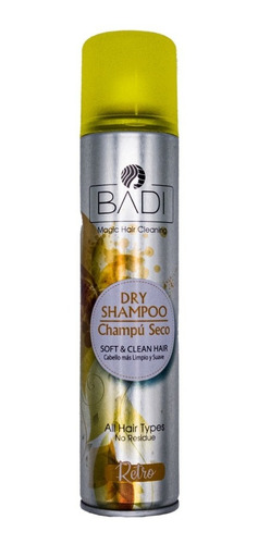 Imagen 1 de 3 de Shampoo En Seco Badi Retro X 200 Ml - mL a $120