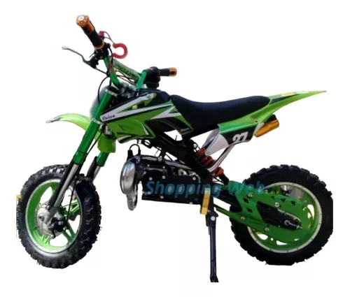 Mini Moto Niños Cross Gasolina 49cc 2 Tiempos Montable