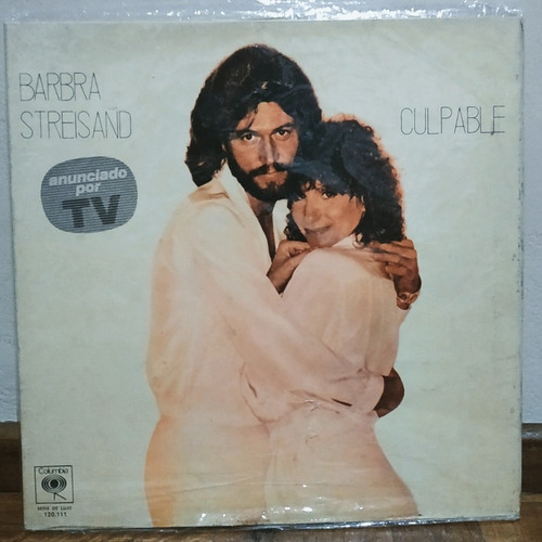 Guilty/culpable Vinilo Barbra Straisand/ Barry Gibb