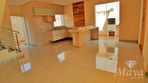 Sobrado 3 Quartos, 112 M² C/ Churrasqueira À Venda Na 507 Sul - So0028