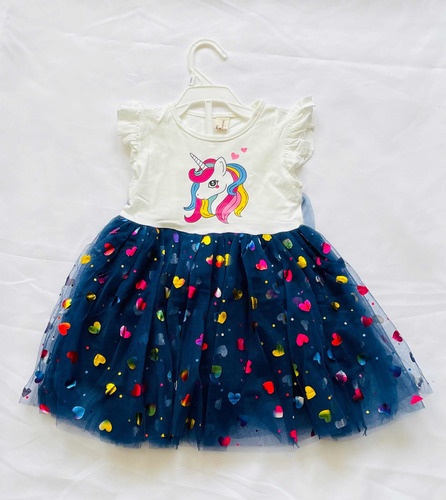 Vestido Para Niña De Unicornio