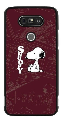 Funda Protector Para LG G5 G6 G7 Snoopy Caricatura 01 N