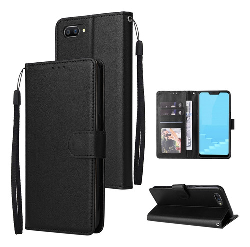Multifunctional Leather Case For Oppo A5 / A3s / A12e / C1